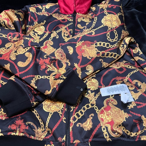 True Religion Paisley Reversible Jacket